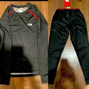 Final price drop**NEW North Face base layer set. Pants new with tags top new w/o